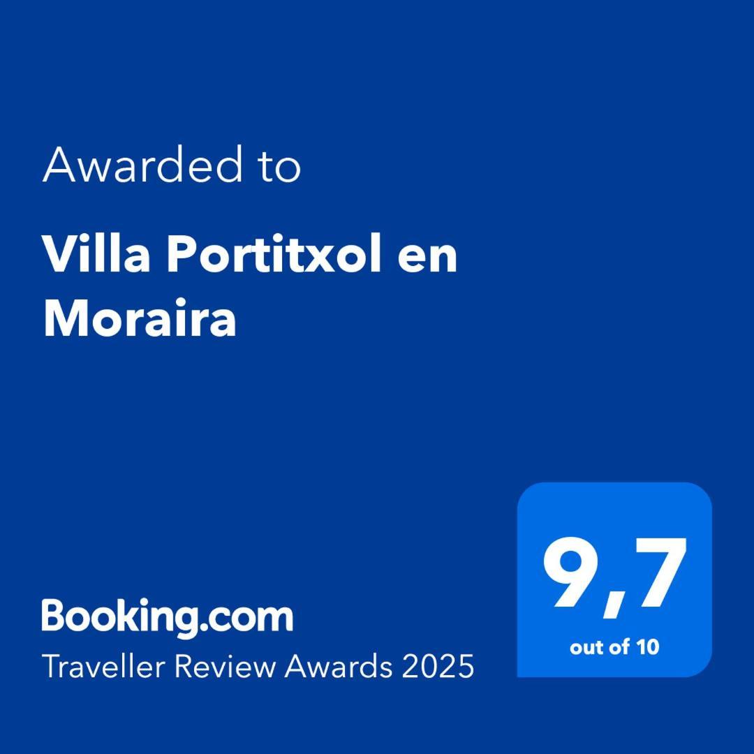 Villa Portitxol En מוריירה מראה חיצוני תמונה
